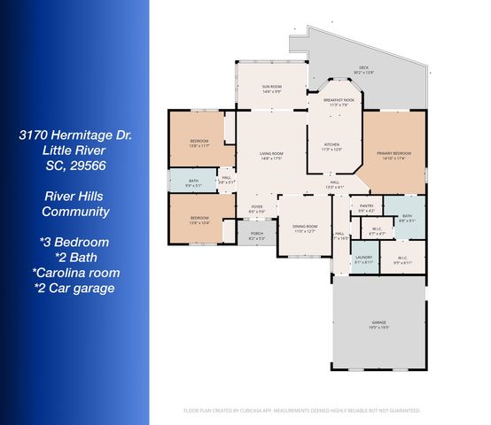 3170 Hermitage Dr., Little River, SC 29566