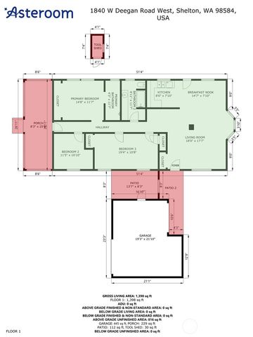 1840 W Deegan Road W, Shelton, WA 98584