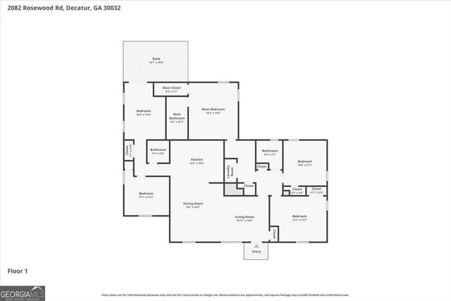 2082 Rosewood Road, Decatur, GA 30032