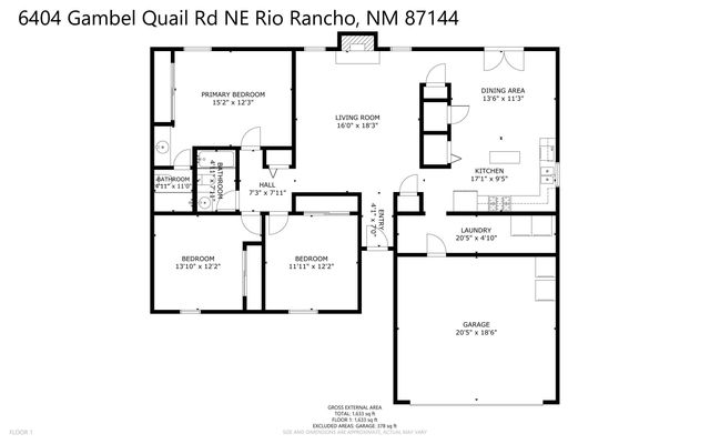 6404 GAMBEL QUAIL Road NE, Rio Rancho, NM 87144