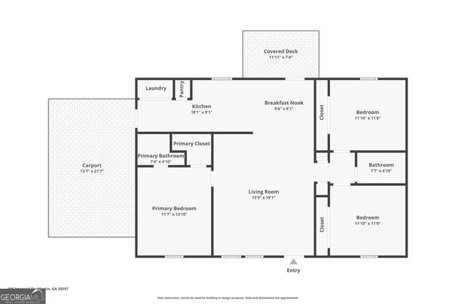 495 Imperial Drive, Martin, GA 30557