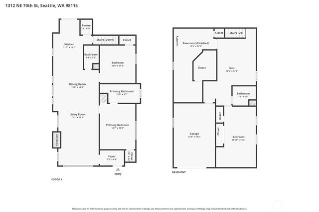 1312 NE 70th Street, Seattle, WA 98115