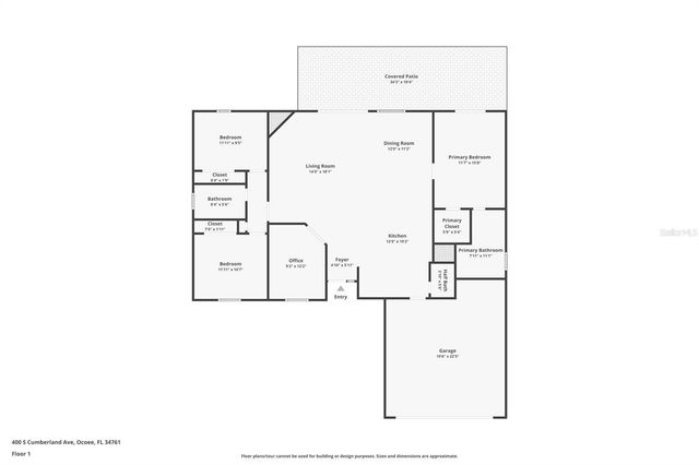 400 S CUMBERLAND AVENUE, Ocoee, FL 34761