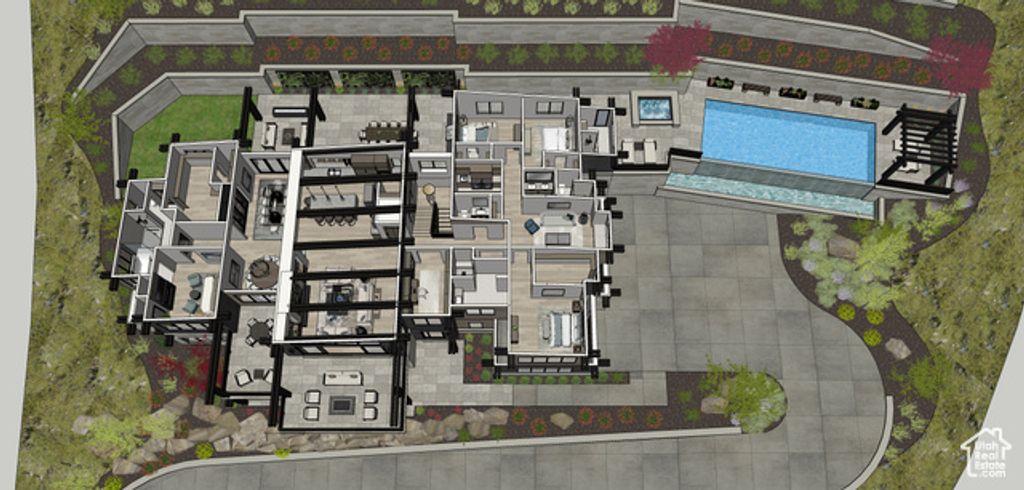 Image 5 of property listing at 6393 S CREST MOUNT CIR, Holladay, UT 84121