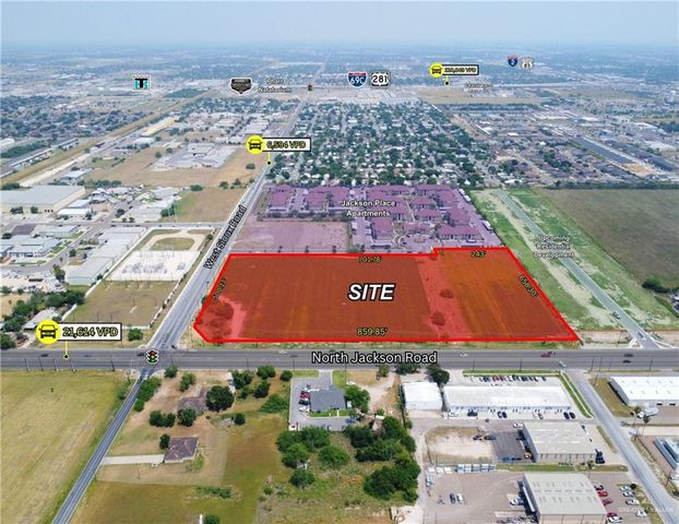SEC Jackson Road, Pharr, TX 78577