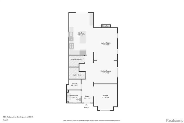 1335 Webster Street, Birmingham, MI 48009