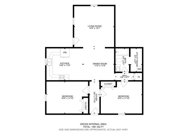 406 S UTTERBACK ST, Vandalia, MO 63382