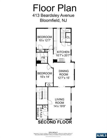 413 Beardsley Avenue, Bloomfield, NJ 07003