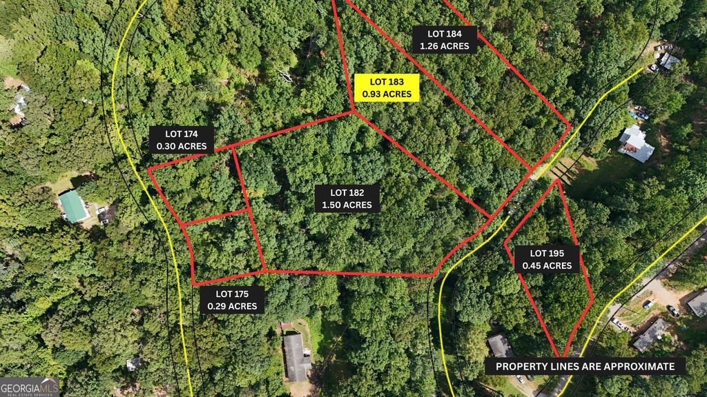 LOT 183 Hillside Drive, Clarkesville, GA 30523