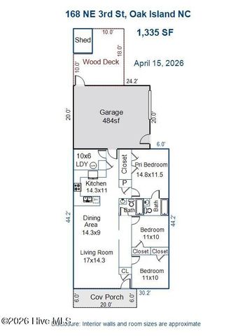 168 NE 3rd Street, Oak Island, NC 28465