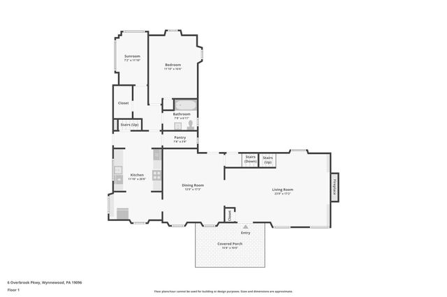 6 OVERBROOK PKWY, Wynnewood, PA 19096