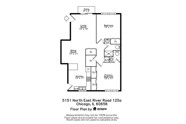 5151 N EAST RIVER Road 125A, Chicago, IL 60656