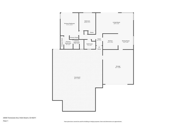 43035 Tennessee Avenue, Palm Desert, CA 92211
