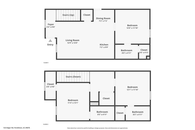 123 Adger Road, Pendleton, SC 29670