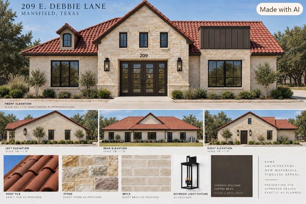 209 E Debbie Lane, Mansfield, TX 76063 — exterior