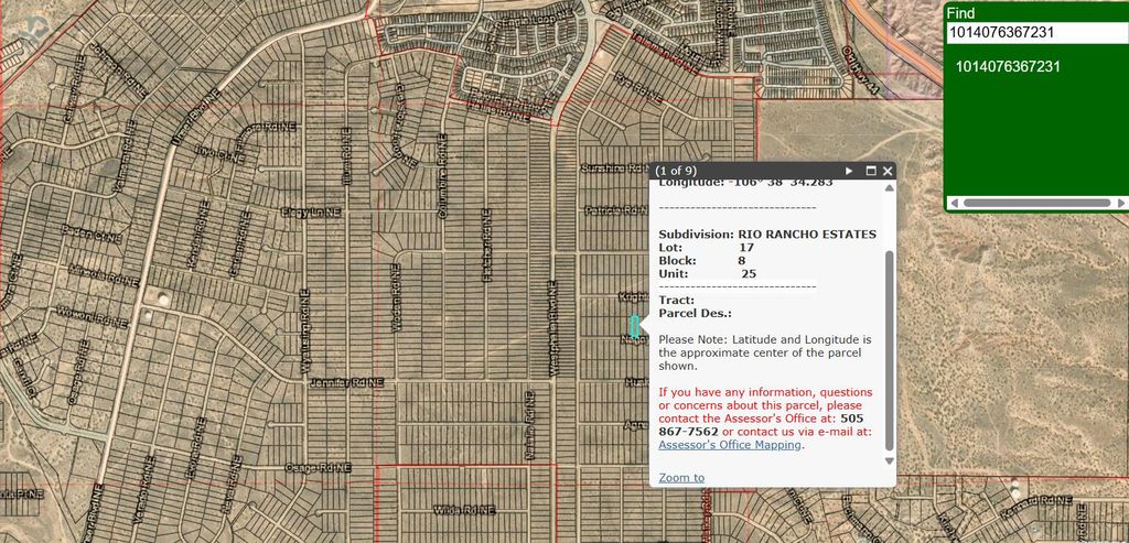 Nashville (U25B8L17) Road NE, Rio Rancho, NM 87144