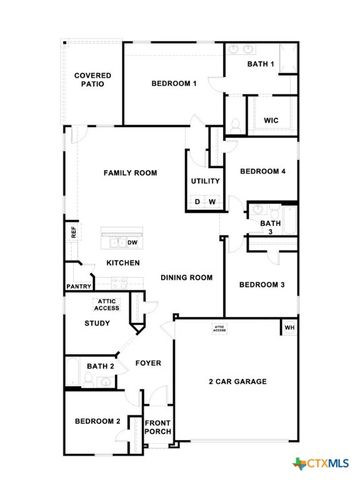 322 HODGES Street, Maxwell, TX 78656