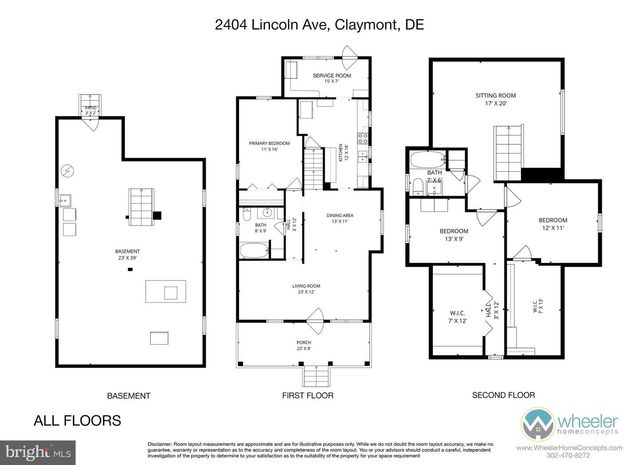 2404 LINCOLN AVE, Claymont, DE 19703