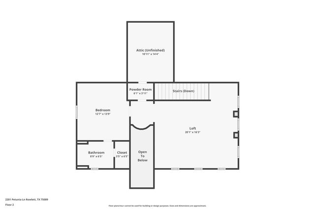 2201 Petunia Lane, Rowlett, TX 75089