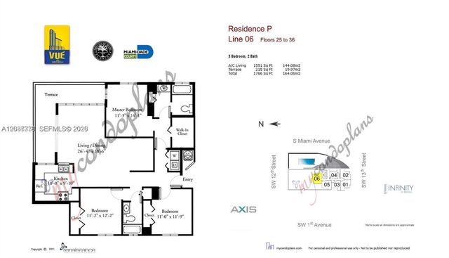 1250 S Miami Ave 2706, Miami, FL 33130