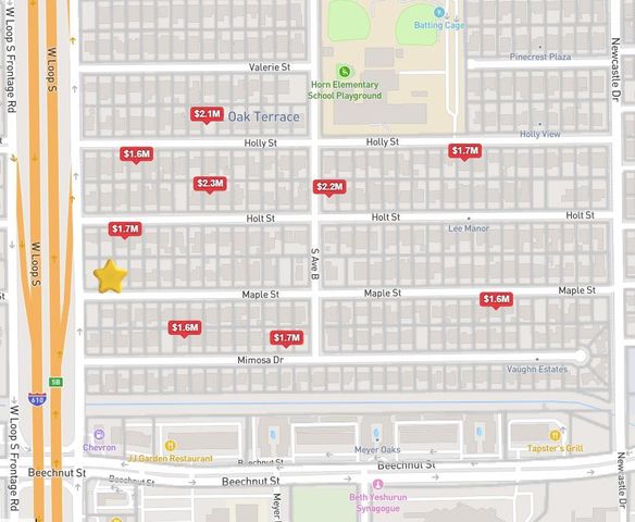 4626 Maple Street, Bellaire, TX 77401