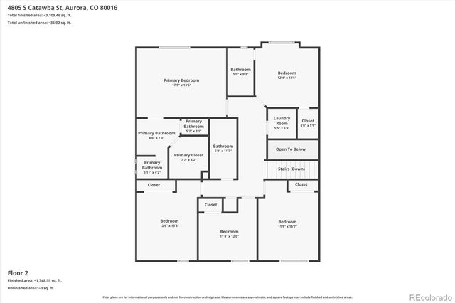 4805 S Catawba Street, Aurora, CO 80016