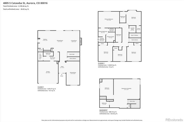 4805 S Catawba Street, Aurora, CO 80016
