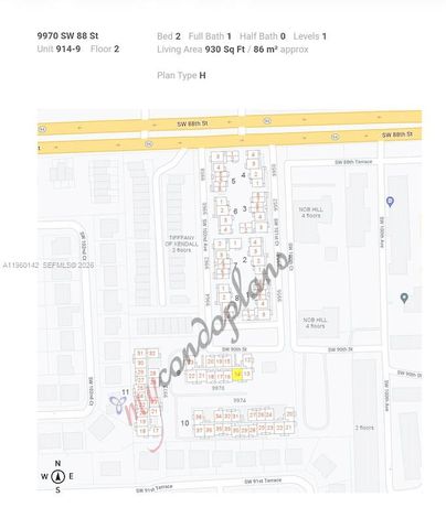 9970 SW 88th St 914-9, Miami, FL 33176