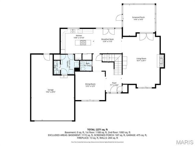 2134 Lakeview Drive, Crystal Lake Park, MO 63131