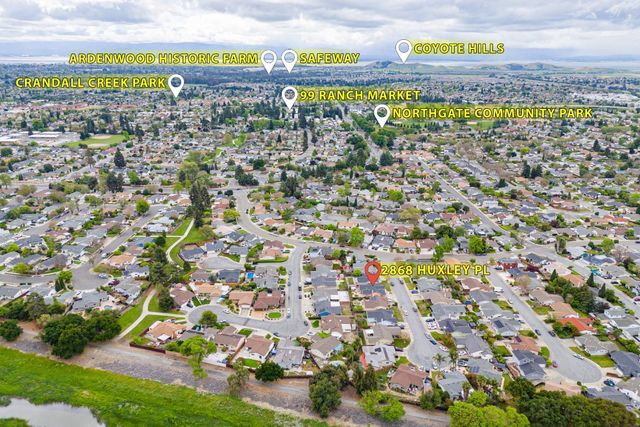 2868 Huxley Place, Fremont, CA 94555