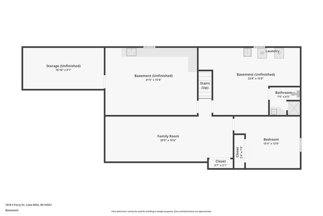 1018 S Ferry DRIVE, Lake Mills, WI 53551