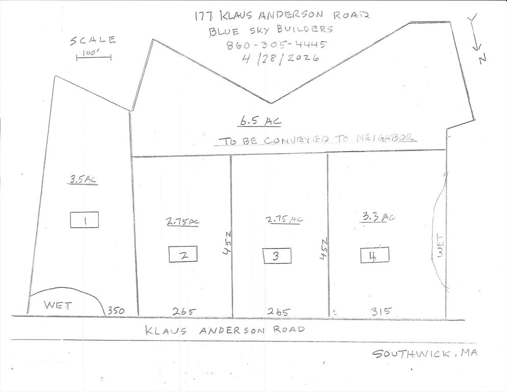 197 Klaus Anderson Road, Southwick, MA 01077