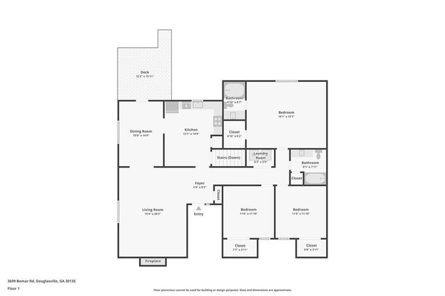 3699 Bomar Road, Douglasville, GA 30135