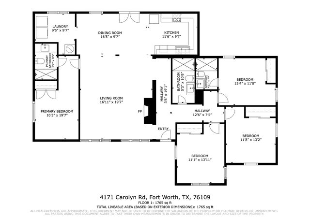 4171 Carolyn Road, Fort Worth, TX 76109