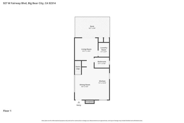 927 W Fairway, Big Bear City, CA 92314