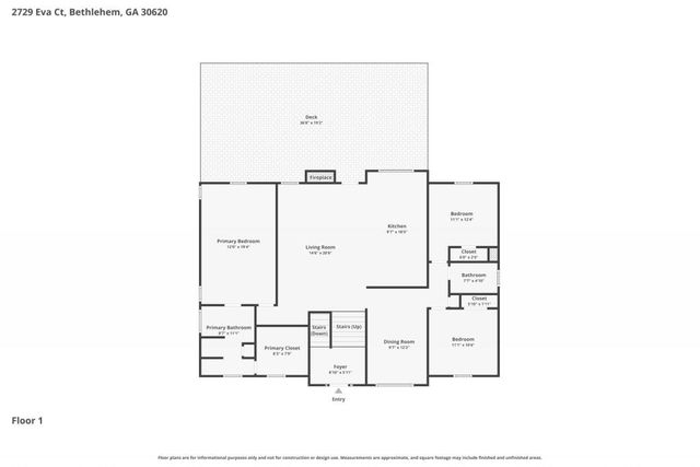 2729 Eva Court SE, Bethlehem, GA 30620