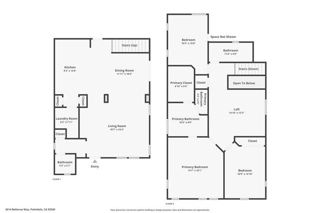 2614 Bellevue, Palmdale, CA 93550