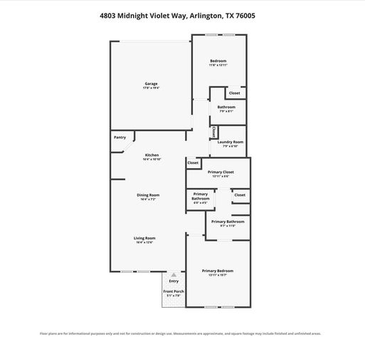 4803 Midnight Violet Way, Arlington, TX 76005