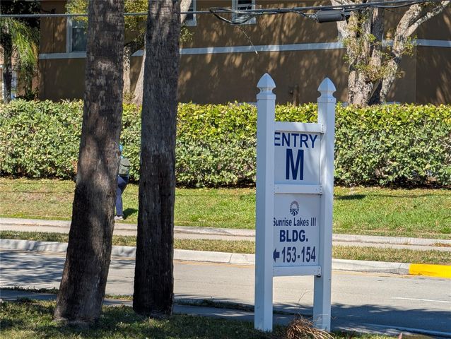 9900 Sunrise Lakes Boulevard 110, Sunrise, FL 33322