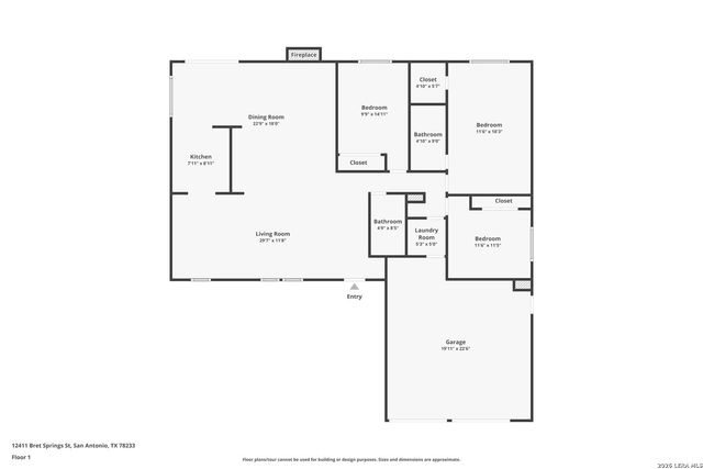 12411 Bret Springs, San Antonio, TX 78233