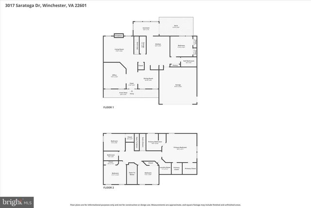3017 SARATOGA DR, Winchester, VA 22601