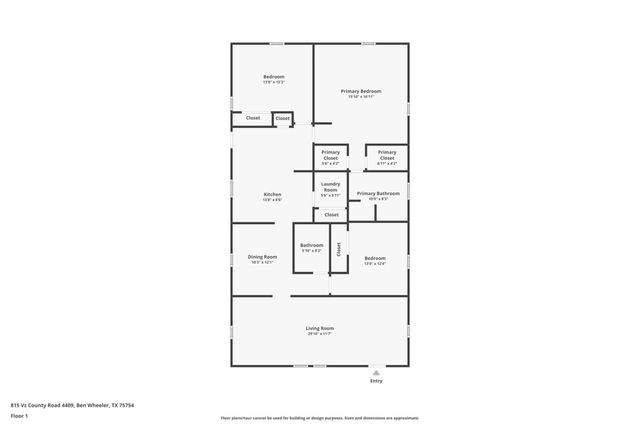 815 VZ County Road 4409, Ben Wheeler, TX 75754
