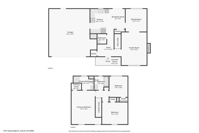 4701 Valley Ridge Drive, Duluth, GA 30096