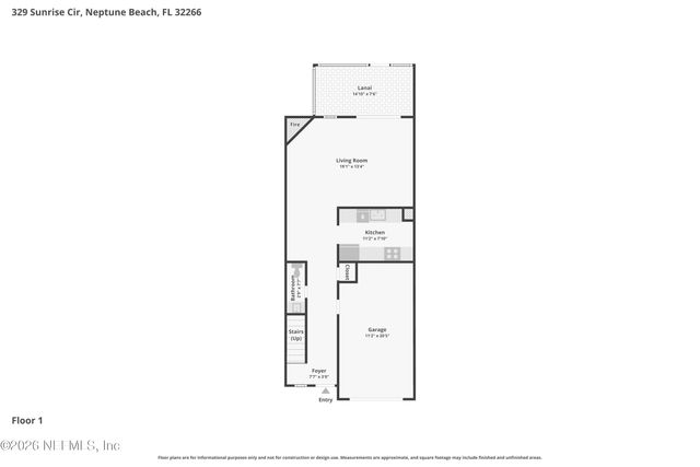 329 SUNRISE Circle, Neptune Beach, FL 32266