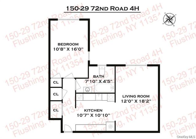 150-29 72nd Road 4H, Flushing, NY 11367