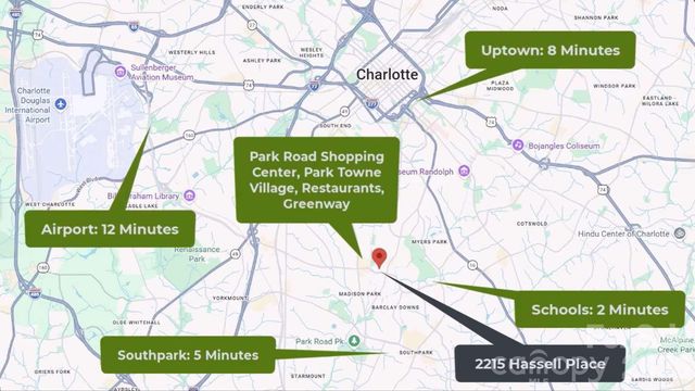 2215 Hassell Place, Charlotte, NC 28209