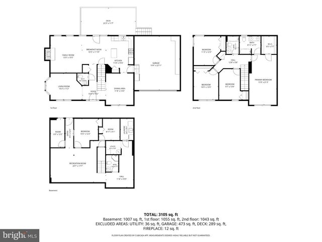 2033 GERMANDER WAY, Woodbridge, VA 22192