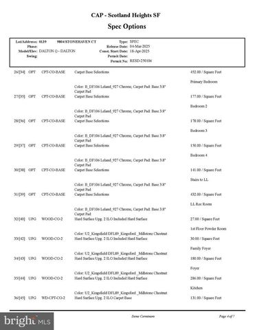 9809 STONEHAVEN CT, Waldorf, MD 20601