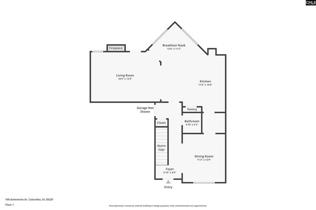 100 Ashewicke Drive, Columbia, SC 29229