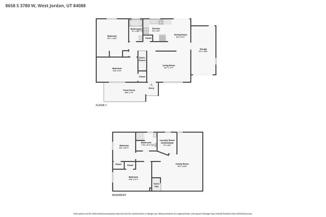 8658 S 3780 W, West Jordan, UT 84088